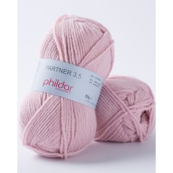 phildar partner 3,5 rose